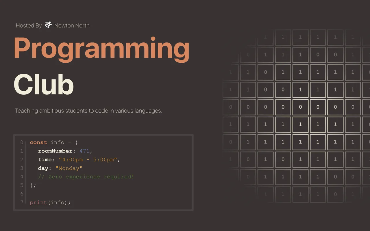Preview of Programming Club Website